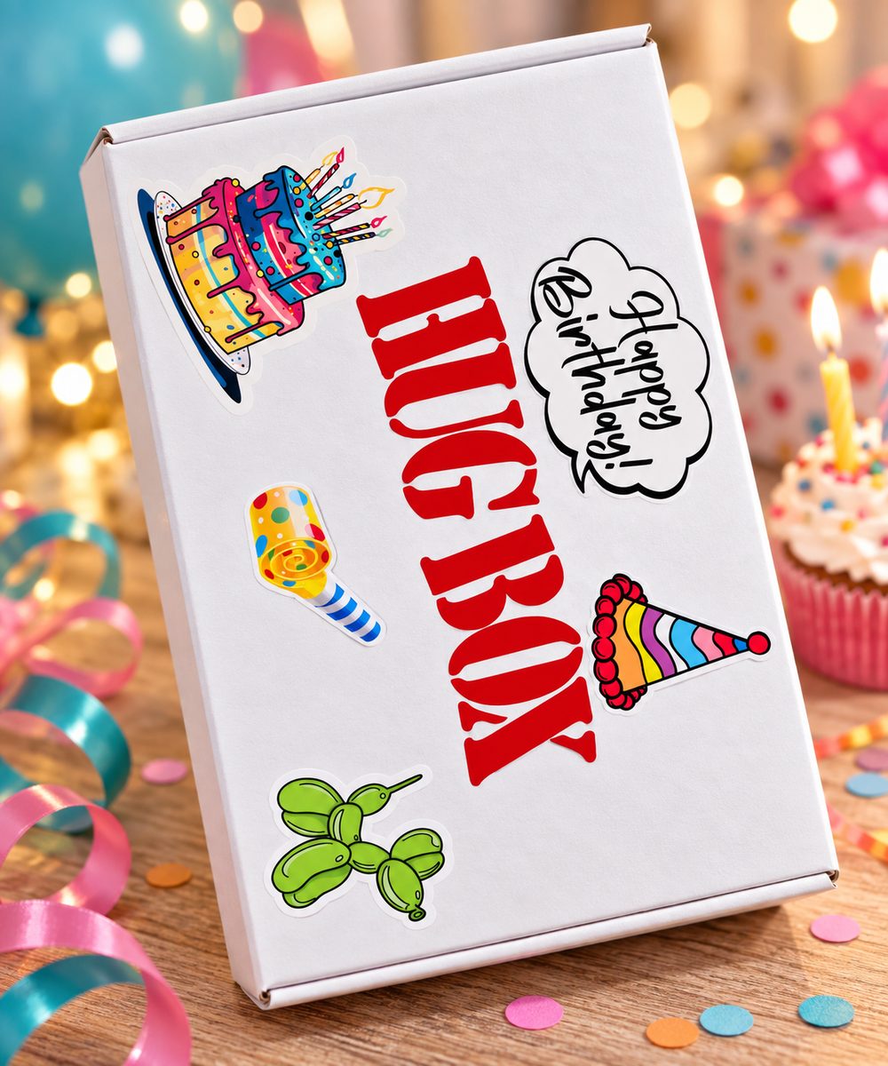 Happy Birthday Gift Hug Box