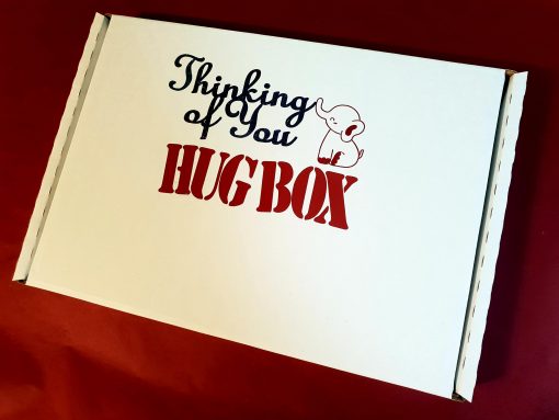 thinking of you hug box gift ideas