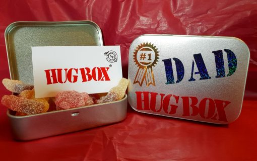 open dad tin gift idea with fizzy sweets