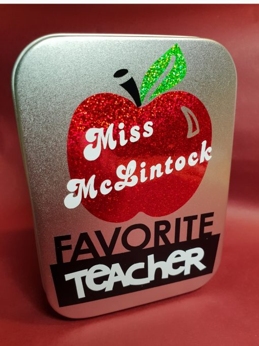 teacher tin gift idea
