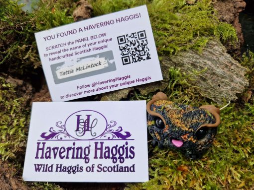 Front Back Card with Haggis