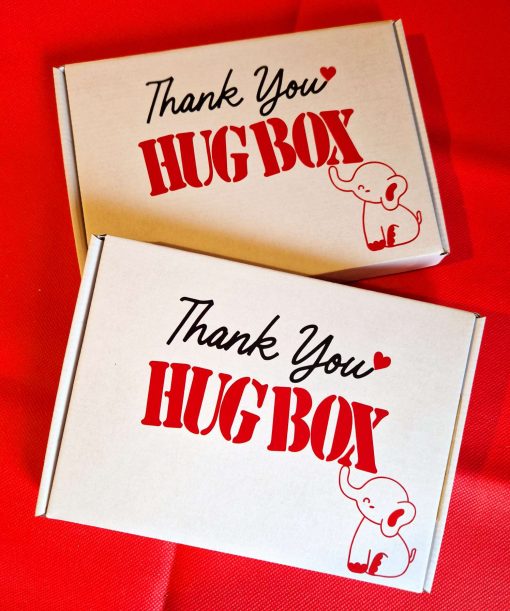 2 Thank You Hug Boxes