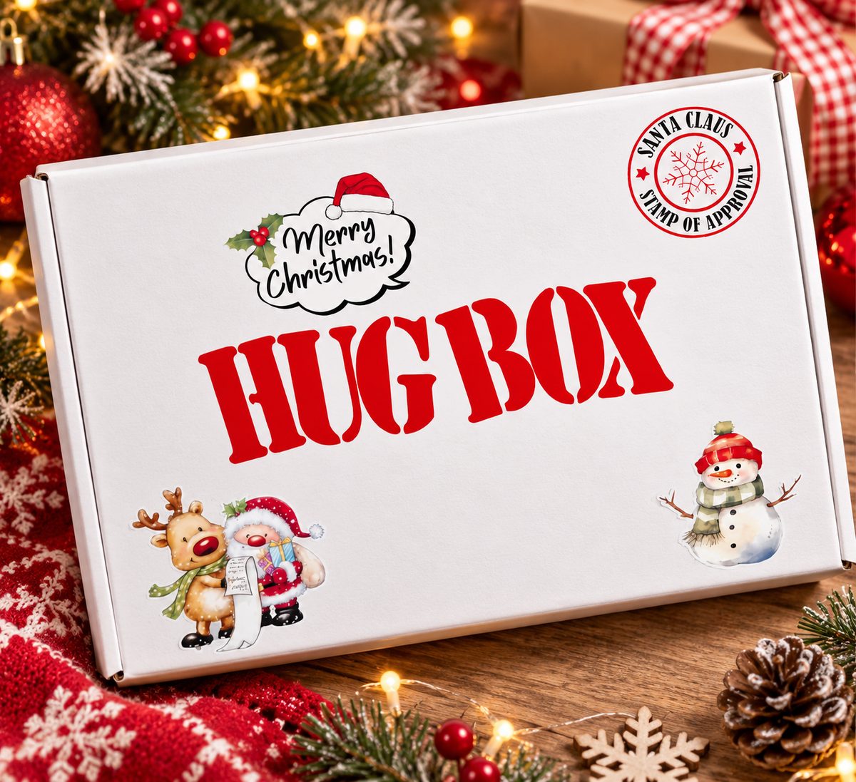 Christmas Gift Hug Box