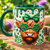 personalised lucky cow mug