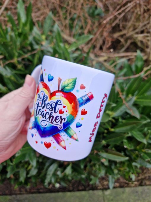 Best Teacher Mug Personalised Gift b