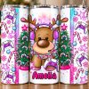 Christmas Gamer Reindeer Mockup - Pink