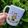 Bee the sunshine after the rain! Motivational Gift Mug front