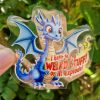 UV DTF Dragon Decal Sticker Dragon Weird Stuff