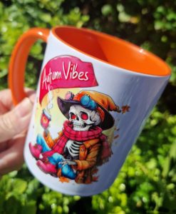 Autumn Vibes Personalised Mug 2025