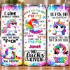 Swearing Unicorn Tumbler Mockup