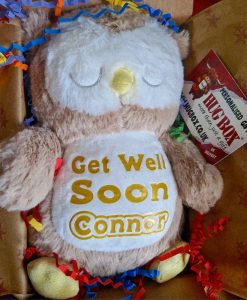 Personalised Owl Hug Box