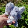 personalised elephant keyring