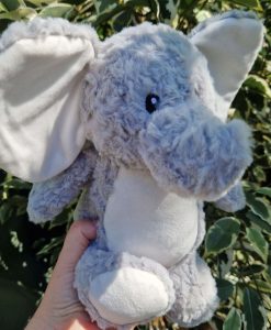 personalised elephant soft toy
