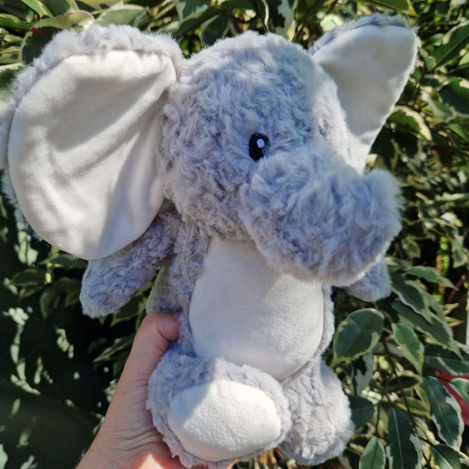 personalised elephant soft toy