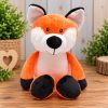 Personalised Fox Hug Box – Orange Fox Soft Toy Gift