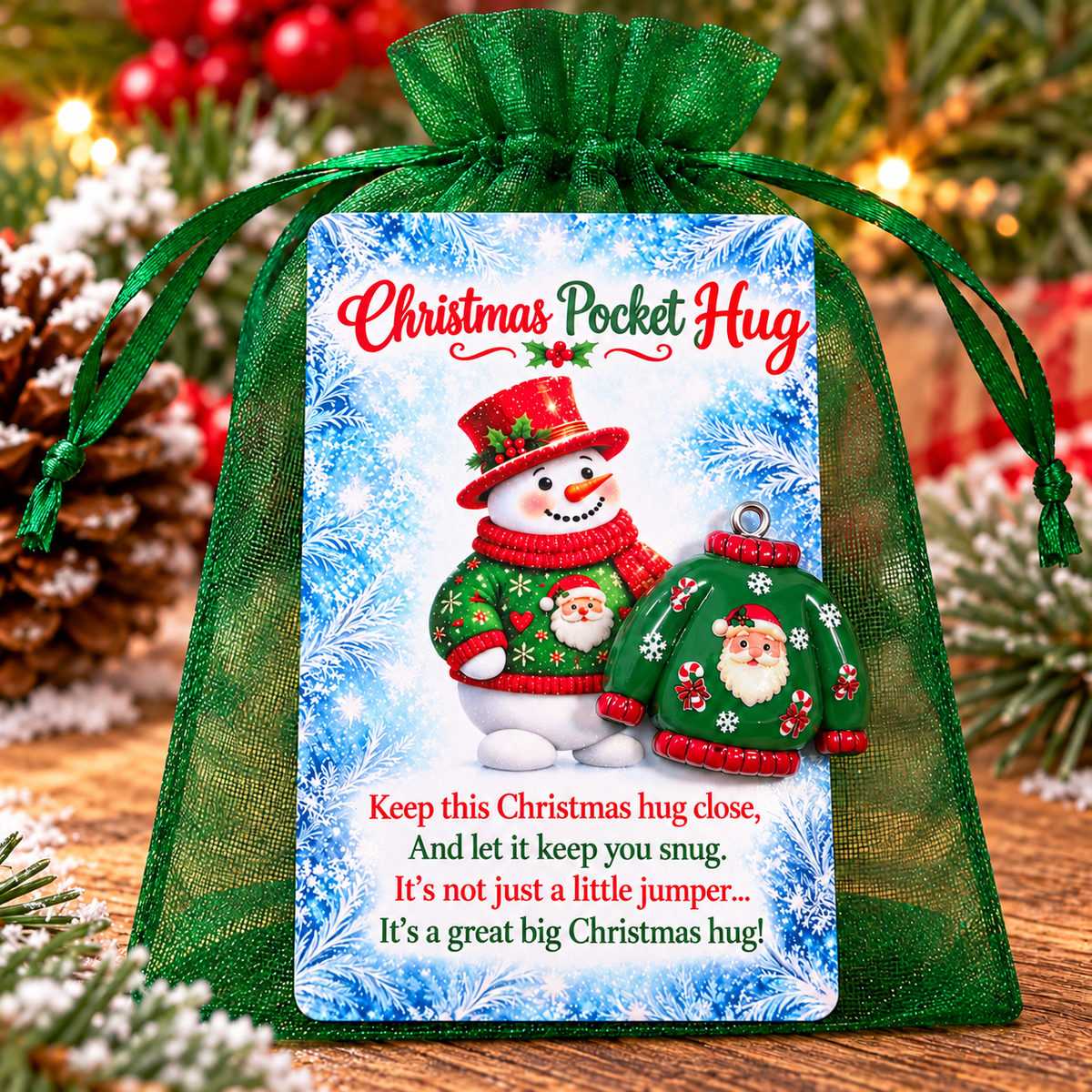 Christmas Pocket Hug